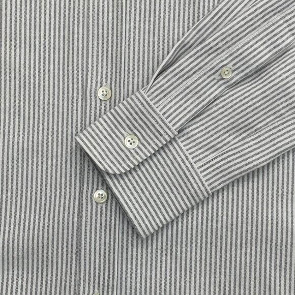 Ami Striped Button-Down Shirt Unisex - Picture 5 of 7